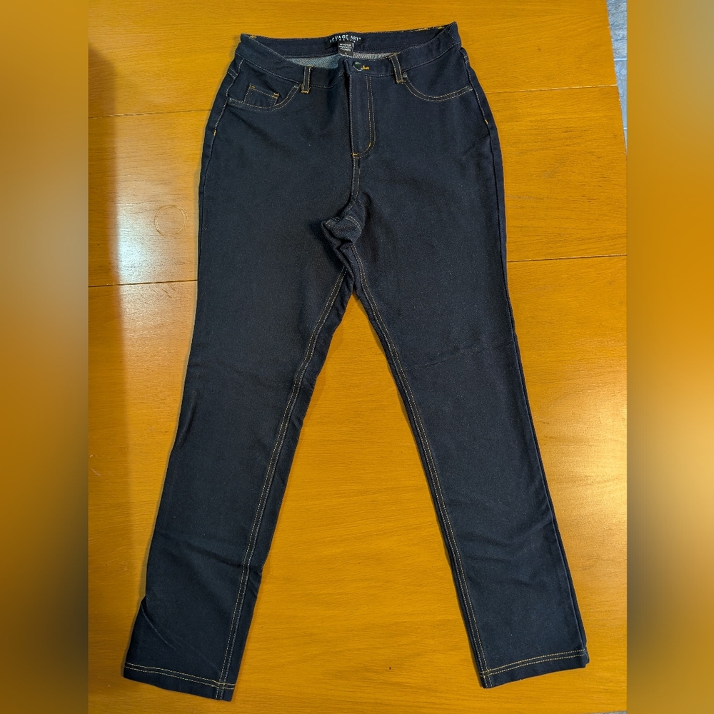 Savage Art Stretch Straight Dark Jeans Size Large